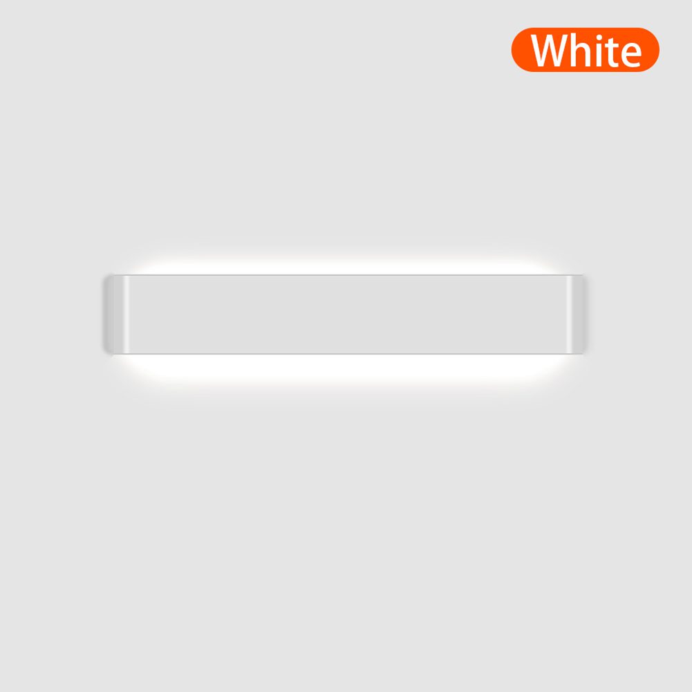 Led Wall Lamp 2.4g Smart App Remote Control Up Down for Home Stairs Lighting White Shell 31cm