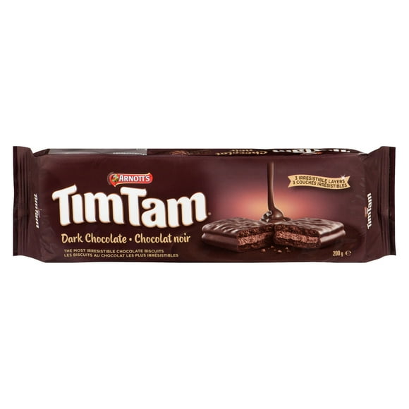 Arnott???s Tim Tam Dark Chocolate Flavor Cookies ready to eat 200g, 200 g