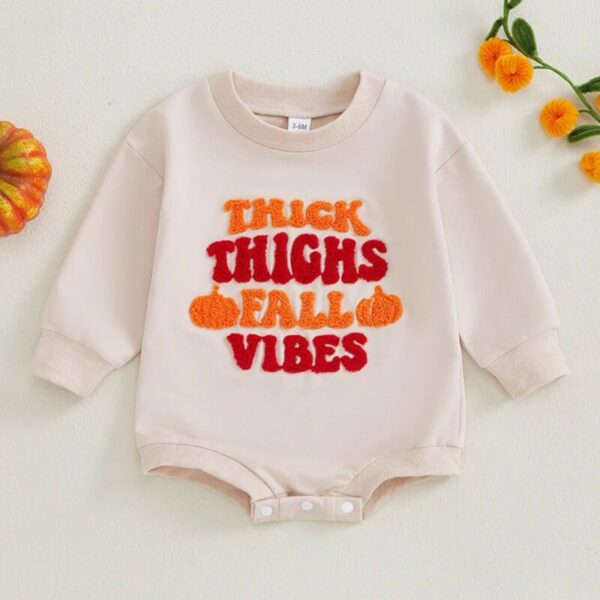 Wholesale 0-12M Baby Lettered Towel Embroidered Crew Ne