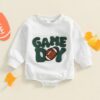 Wholesale 0-18M Baby Rugby Letter Towel Embroidery Long