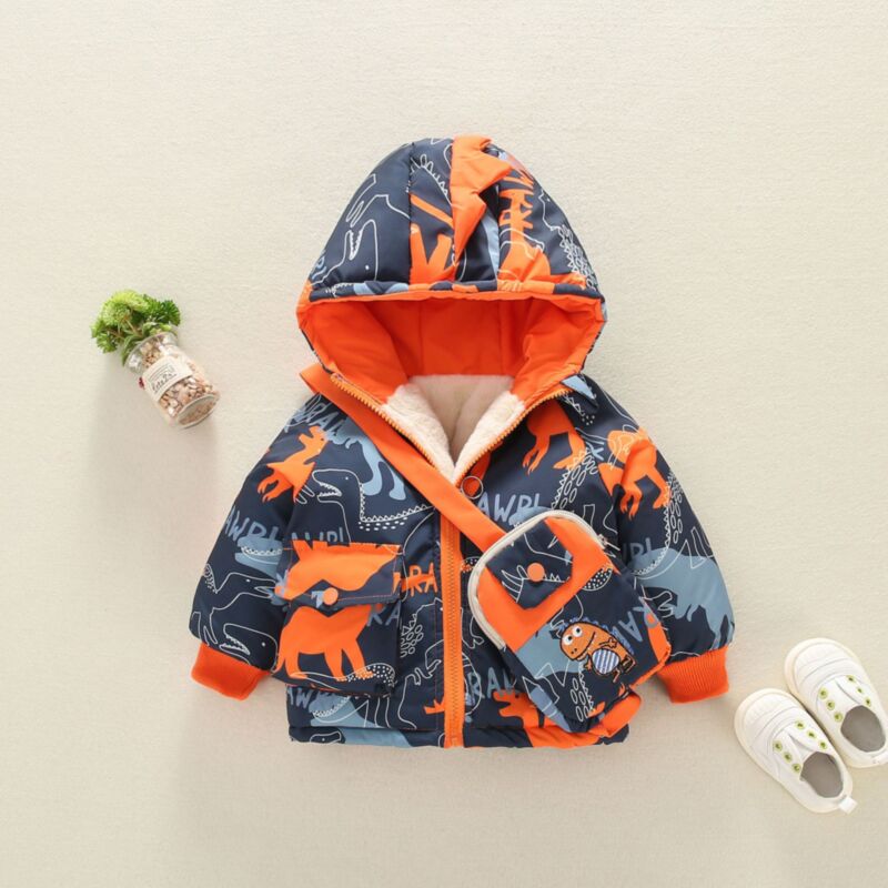 Wholesale 12M-5Y Toddler Boys Casual Dinosaur Printed H