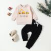 Wholesale 12M-5Y Toddler Boys Sets Toy Car Print Long S