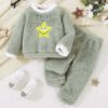 Wholesale 12M-5Y Unisex Star Letter Embroidery Plush Se