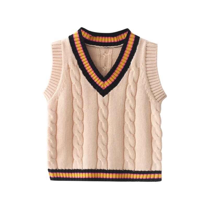 Wholesale 12M-6Y Toddler Boys V-Neck Knitted Vest Whole