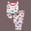 Wholesale 18M-6Y Ship Helicopter Print And Pants Set Wh