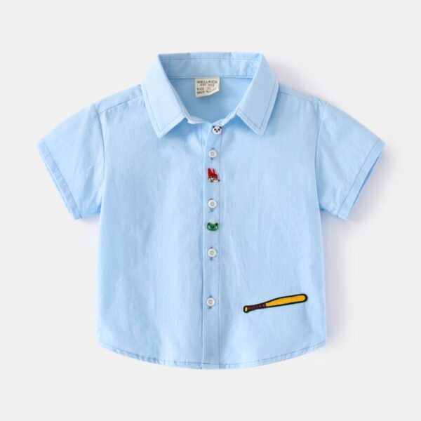 Wholesale 18M-6Y Toddler Boys Baseball Bat Embroidery B