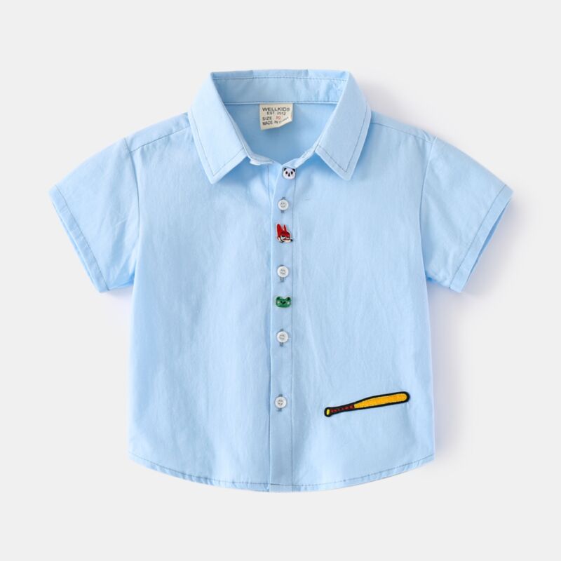 Wholesale 18M-6Y Toddler Boys Baseball Bat Embroidery B