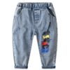 Wholesale 18M-6Y Toddler Boys Cartoon Print Jeans Whole