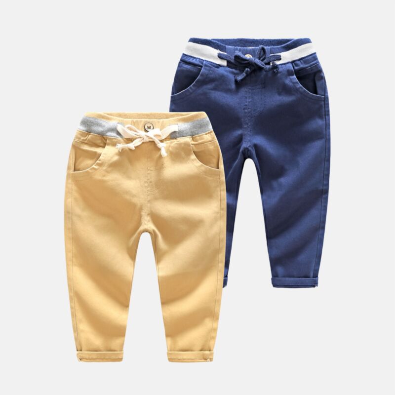 Wholesale 18M-6Y Toddler Boys Casual Drawstring Pants W