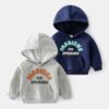 Wholesale 18M-6Y Toddler Boys Fleece Letter Hoodie Jack