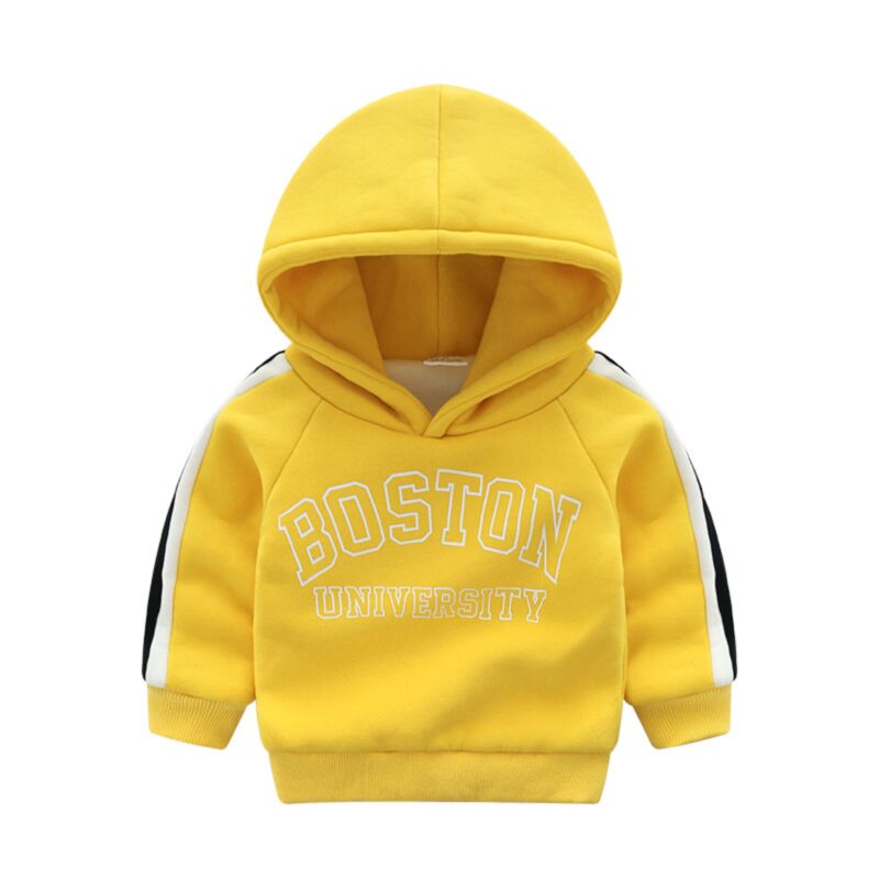 Wholesale 18M-6Y Toddler Boys Letter Hooded Jackets Who