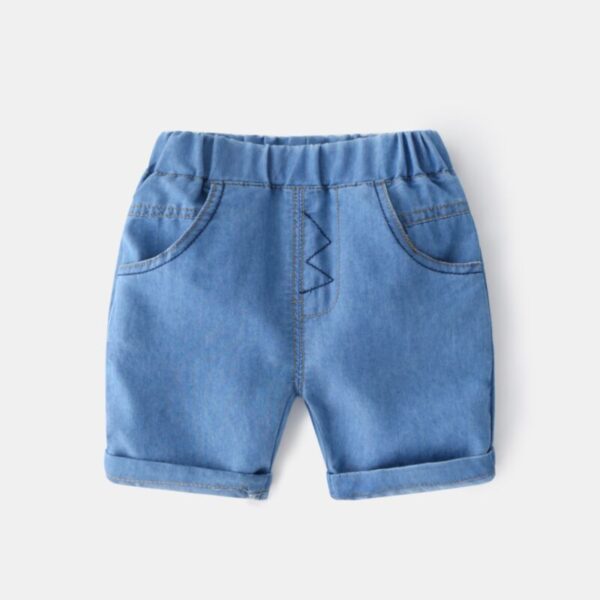 Wholesale 18M-6Y Toddler Boys Pockets Denim Shorts Whol