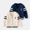 Wholesale 18M-6Y Toddler Boys Sweater V-Neck Cardigan W
