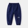 Wholesale 18M-6Y Toddler Casual Pants Cartoon Embroider