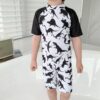 Wholesale 18M-7Y Toddler Boy Cartoon Dinosaur Print Col