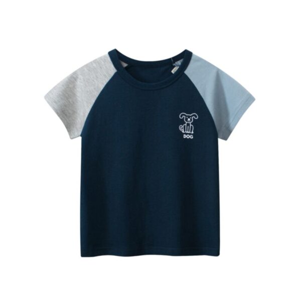 Wholesale 18M-7Y Toddler Boys Cartoon Short-Sleeved T-S
