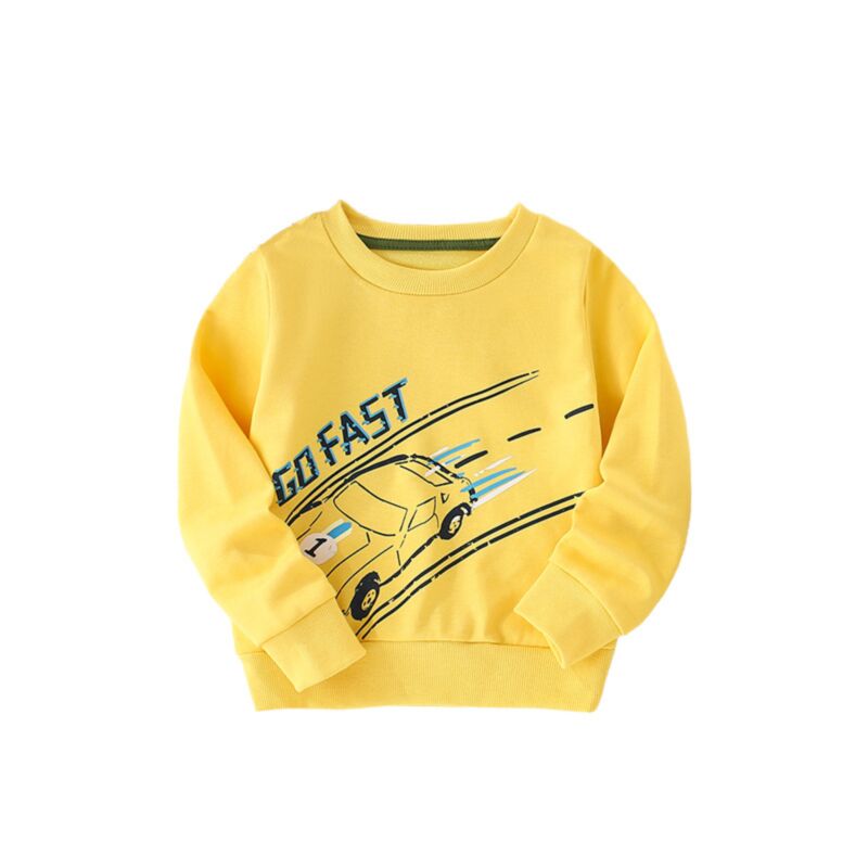 Wholesale 18M-7Y Toddler Boys Casual Car Long Sleeve To