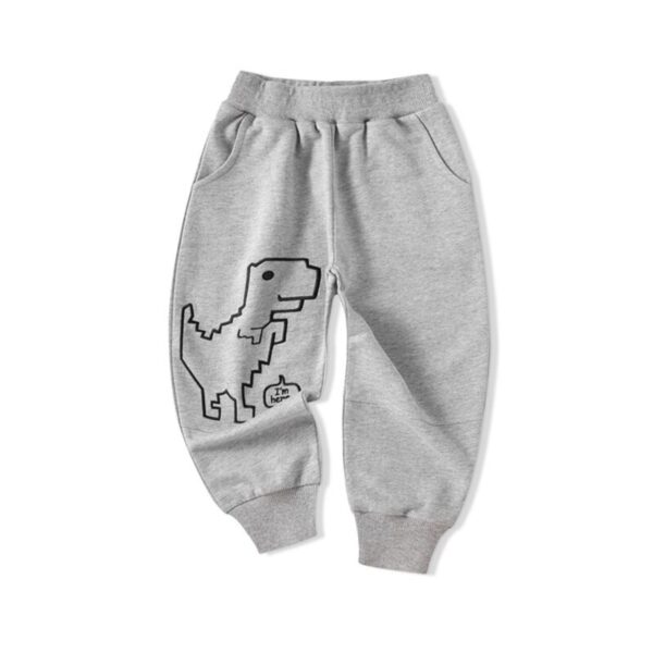 Wholesale 18M-7Y Toddler Boys Casual Dinosaur Track Pan