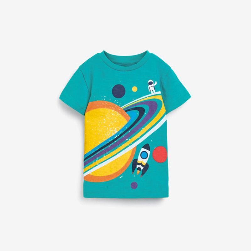 Wholesale 18M-7Y Toddler Boys Cotton Round Neck Short S