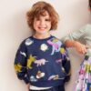 Wholesale 18M-7Y Toddler Boys Dinosaur Printed Long Sle