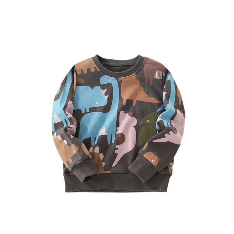 Wholesale 18M-7Y Toddler Boys Round Neck Shirt Casual L