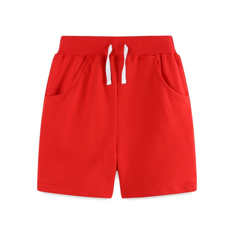 Wholesale 18M-7Y Toddler Boys Solid Color Casual Shorts