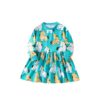 Wholesale 18M-7Y Toddler Girls Cartoon Printed Long Sle