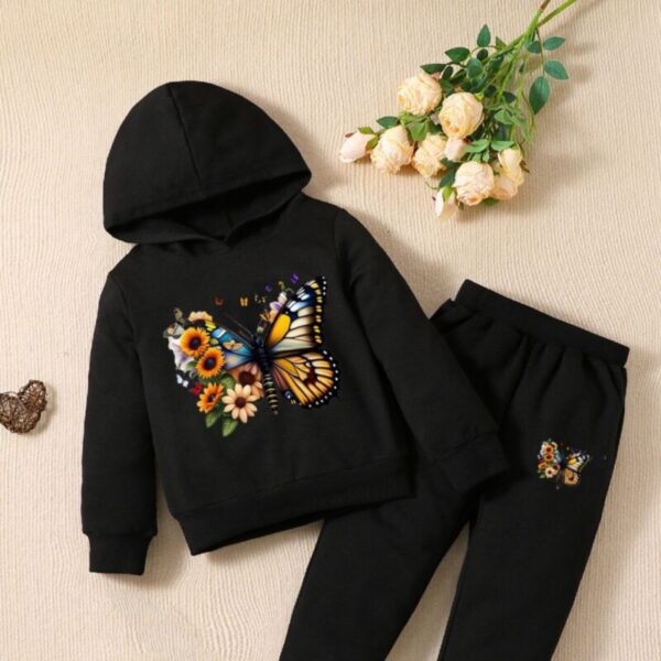 Wholesale 2-7Y Toddler Boys Butterfly Long Sleeve Hoode
