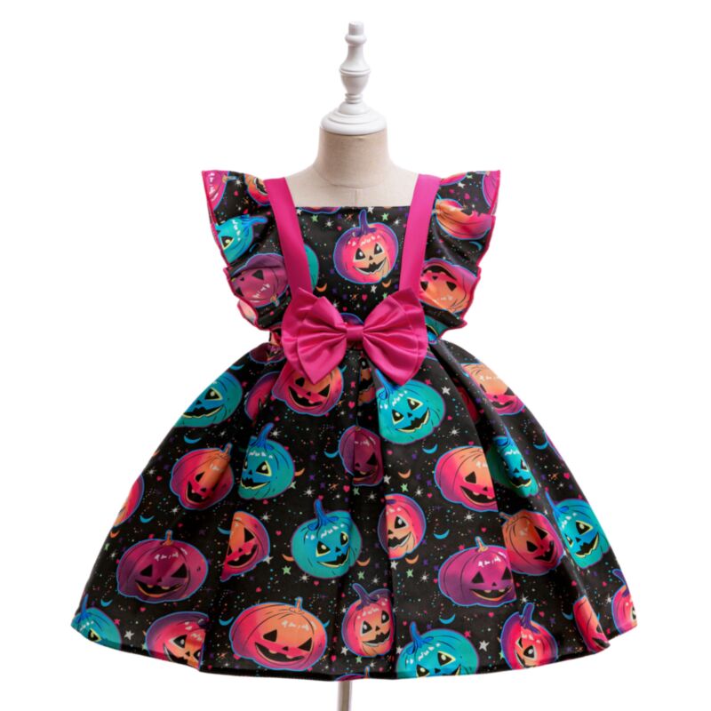 Wholesale 3-8Y Kids Girls Halloween Cosplay Flutter Sle