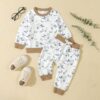 Wholesale 9M-4Y Toddler Boys Duck Full Print Sweatshirt
