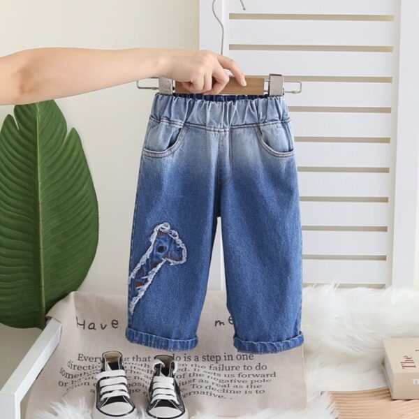 Wholesale 9M-4Y Toddler Boys Stitching Jeans Wholesale