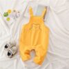 Wholesale 9M-4Y Toddler Girls Bear Print Suspender Jump