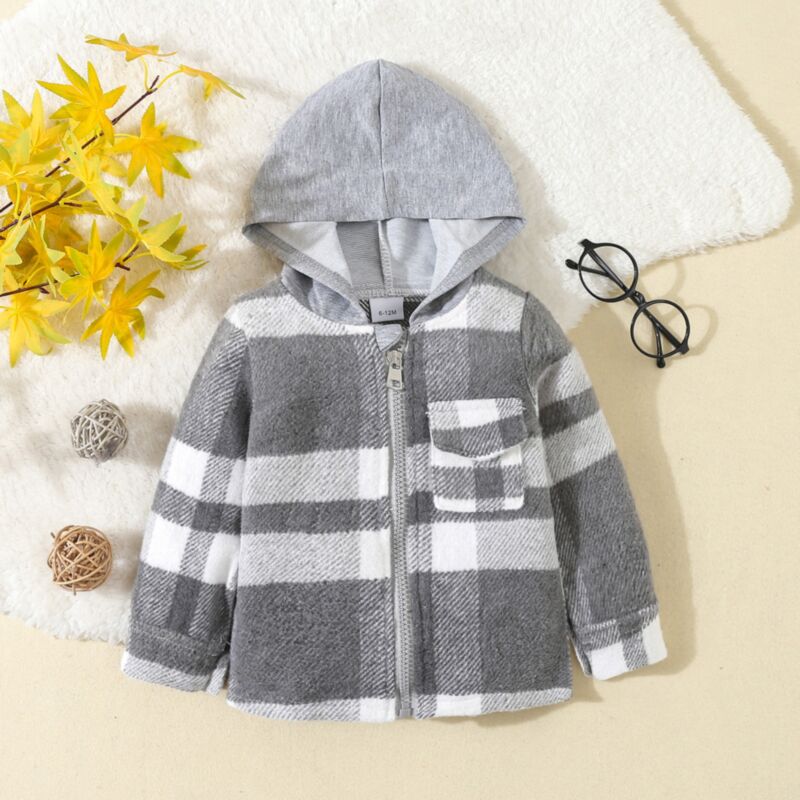 Wholesale 9M-4Y Toddler Long Sleeve Zipper Fall Shirt H
