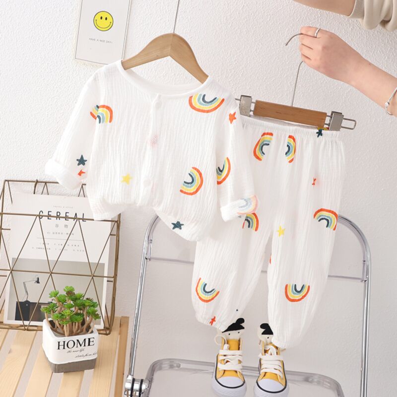 Wholesale 9M-5Y Toddler Boys And Girls Loungewear Sets