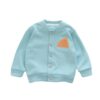 Wholesale 9M-5Y Toddler Boys Solid Color Cartoon Long-S