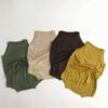 Wholesale 9M-6Y Toddler Boys Plain Sleeve Knitted Vest