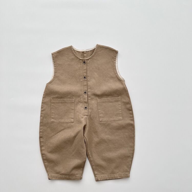 Wholesale 9M-6Y Toddler Unisex Vest Jumpsuit Wholesale