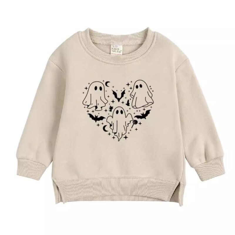 Wholesale 9M-6Y Unisex Halloween Fleece Casual Sweatshi
