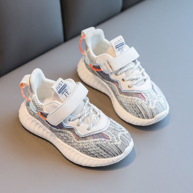 Wholesale Mesh Breathable Woven Sprot Shoes For Kid KSH