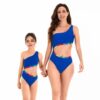 Wholesale Mommy And Me Cut-Out Waist One-Piece Swimsuit