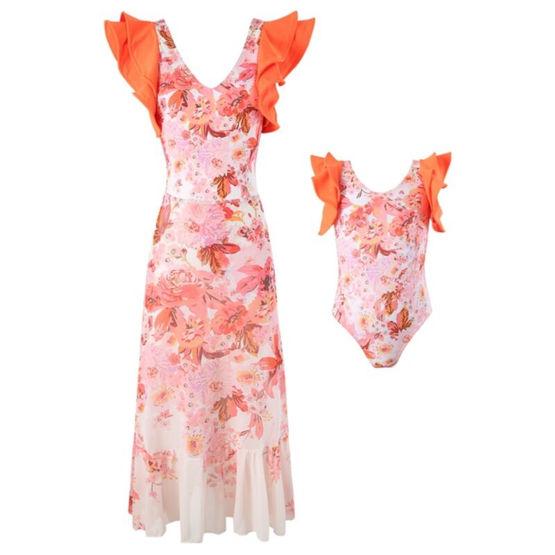 Wholesale Mommy And Me Wholesale Ethnic Flying Sleeve O