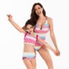 Wholesale Mommy And Me Wholesale Mermaid Scale Print Bi
