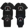 Wholesale Oil Meter Funny English Letter T-Shirt Family
