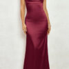 Wholesale XS-XL stylish slight stretch backless sling zip-up maxi dress AA028889 - Girlmerry.com