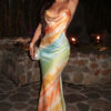 Women summer elegant sexy Backless Halter Neck dress