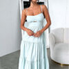 Women Summer Sling Soid Dress