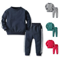 2 Pieces Set Baby Kid Boys Striped Tops And Pants Wholesale 23041126