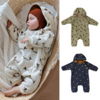 Baby Girls Boys Polka dots Animals Cartoon Jumpsuits Wholesale 24110656