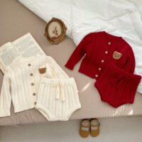 Baby Girls Cartoon Cardigan Knitwear Wholesale 230208362