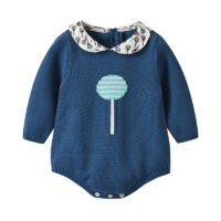 Baby Girls Cartoon Knitwear Rompers Wholesale 220929790
